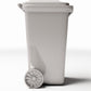 Diorama model-building product photo 2: City Diorama: Wheeled Waste Bin with Closed Lid (Ref. 1176D)