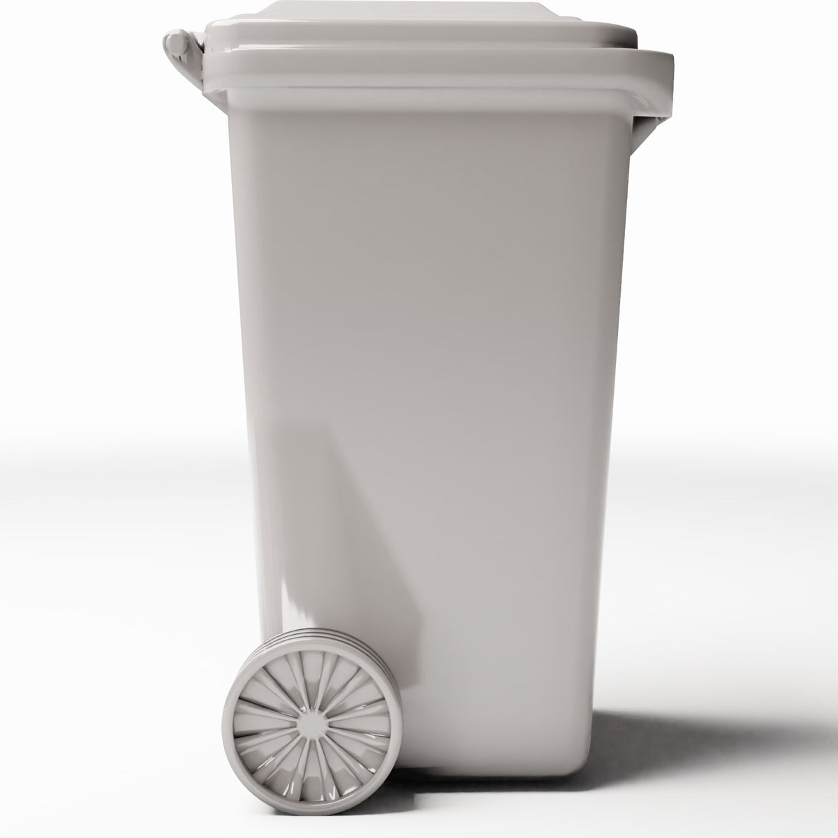 Diorama model-building product photo 2: City Diorama: Wheeled Waste Bin with Closed Lid (Ref. 1176D)