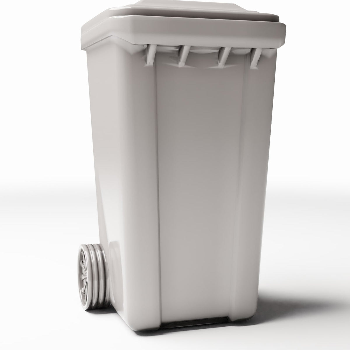 Diorama model-building product photo 3: City Diorama: Wheeled Waste Bin with Closed Lid (Ref. 1176D)
