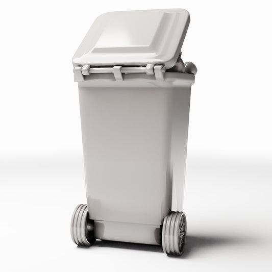 Diorama model-building product photo 0: City Diorama: Waste Bin with Rubbish (Ref. 1179D)