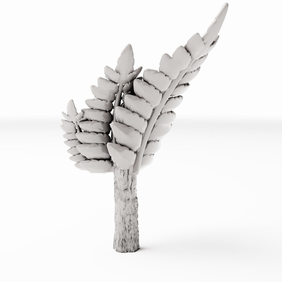 Diorama model-building product photo 3: Diorama Plants: Leafy Branch with Rough Trunk (Ref. 1180D)