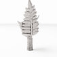 Diorama model-building product photo 3: Diorama Plants: Fern Sprig with Fronds (Ref. 1181D)