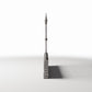 Diorama model-building product photo 2: Garden Diorama: Tall Metal Fence on Brick Wall (Ref. 1193D)