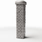 Diorama model-building product photo 0: Diorama Building: Tall Masonry Pillar with Capstone (Ref. 1198D)