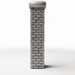 Diorama model-building product photo 2: Diorama Building: Tall Masonry Pillar with Capstone (Ref. 1198D)