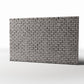 Diorama model-building product photo 0: Diorama Building: Tall Intact Brick Wall (Ref. 1200D)