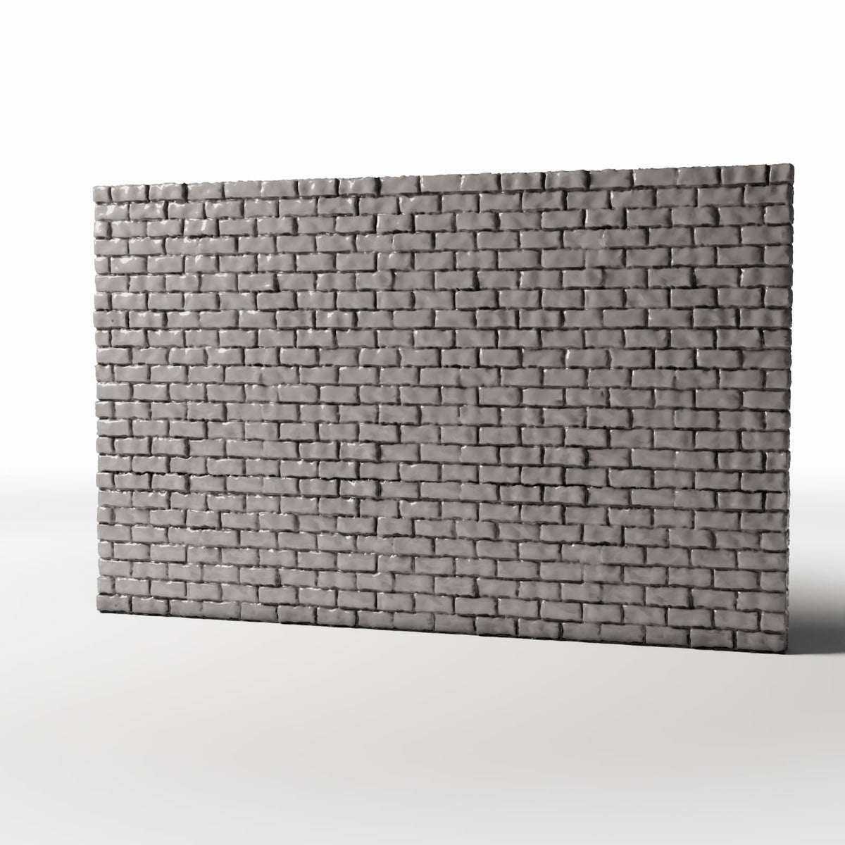 Diorama model-building product photo 0: Diorama Building: Tall Intact Brick Wall (Ref. 1200D)