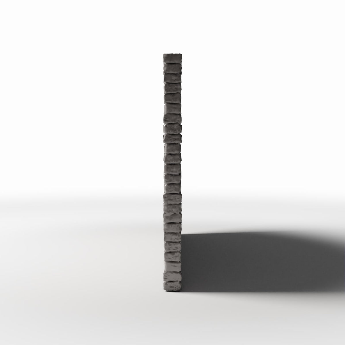 Diorama model-building product photo 2: Diorama Building: Tall Intact Brick Wall (Ref. 1200D)