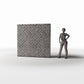 Diorama model-building product photo 1: Diorama Building: Intact Brick Wall (Ref. 1201D)