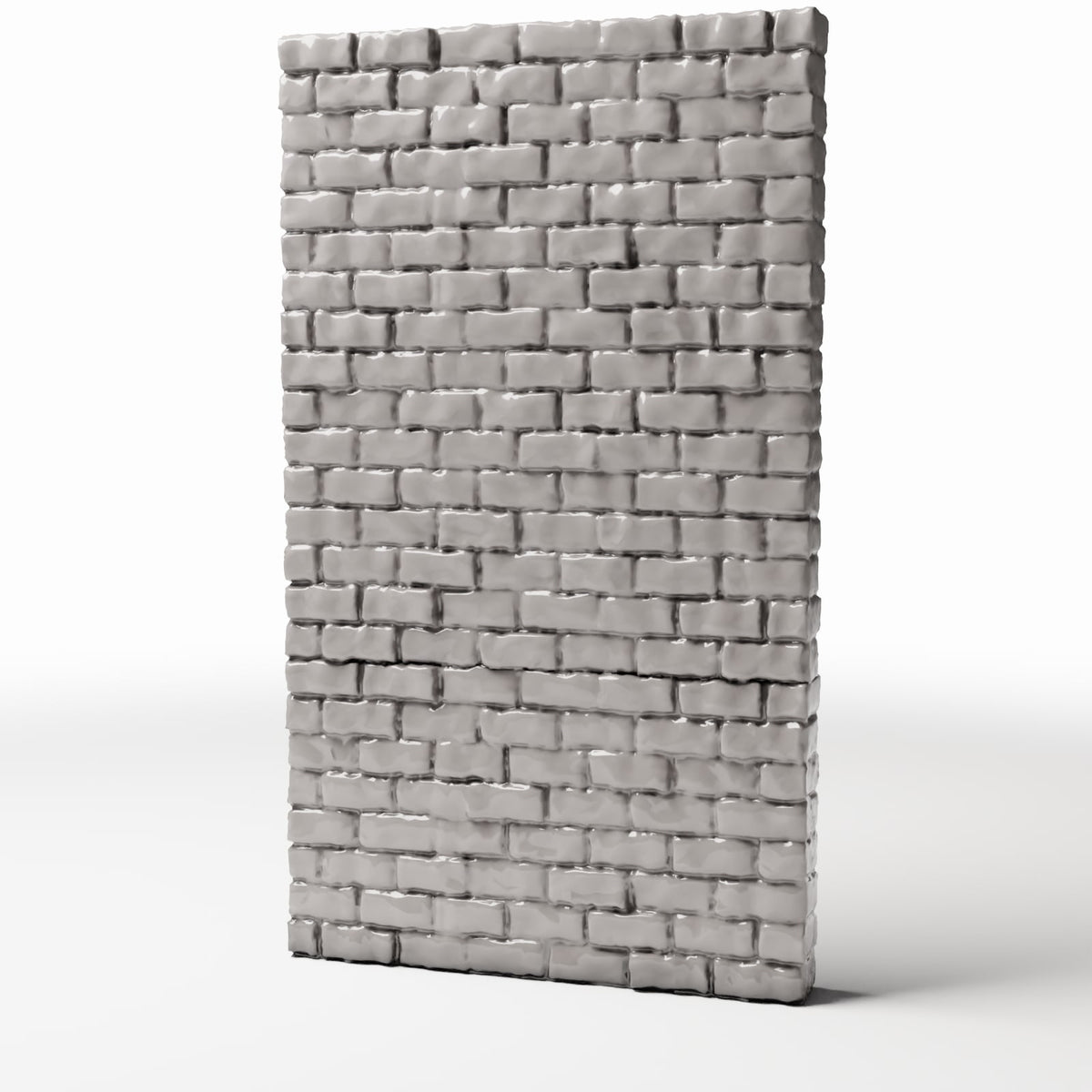 Diorama model-building product photo 0: Diorama Building: Narrow, Tall Brick Wall, Undamaged (Ref. 1202D)