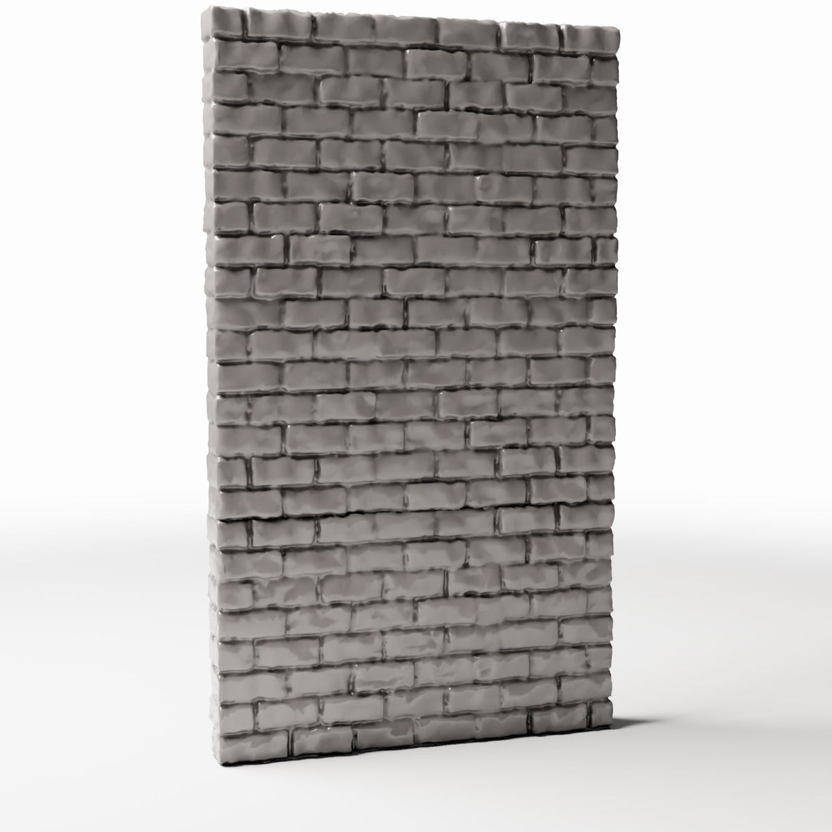 Diorama model-building product photo 3: Diorama Building: Narrow, Tall Brick Wall, Undamaged (Ref. 1202D)