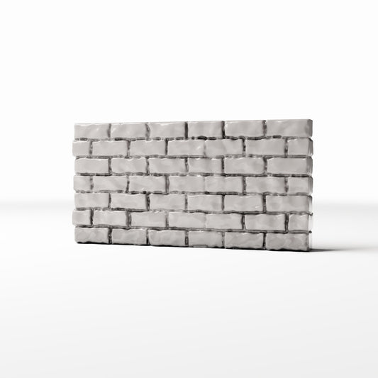 Diorama model-building product photo 0: Diorama Building: Low, Narrow Brick Wall (Ref. 1205D)