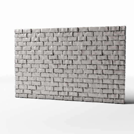 Diorama model-building product photo 0: Diorama Building: Intact Brick Wall, Wide (Ref. 1206D)