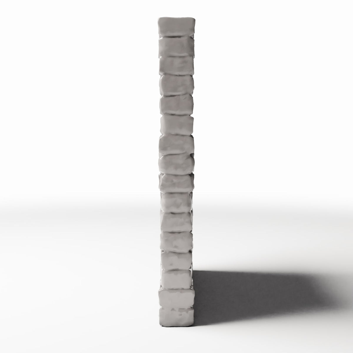 Diorama model-building product photo 2: Diorama Building: Narrow Intact Brick Wall (Ref. 1208D)