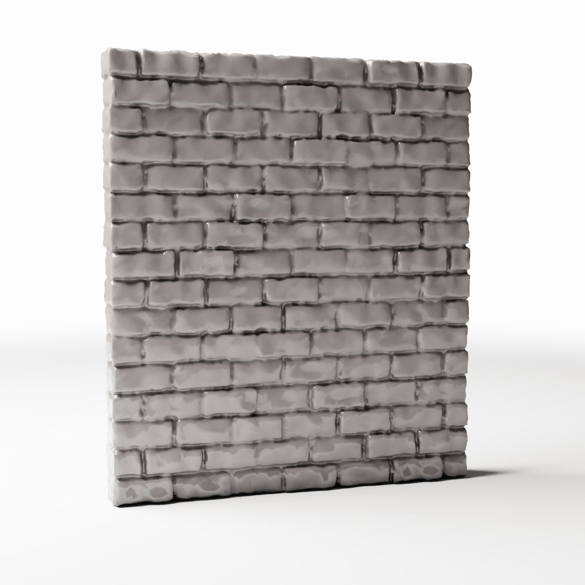 Diorama model-building product photo 3: Diorama Building: Narrow Intact Brick Wall (Ref. 1208D)