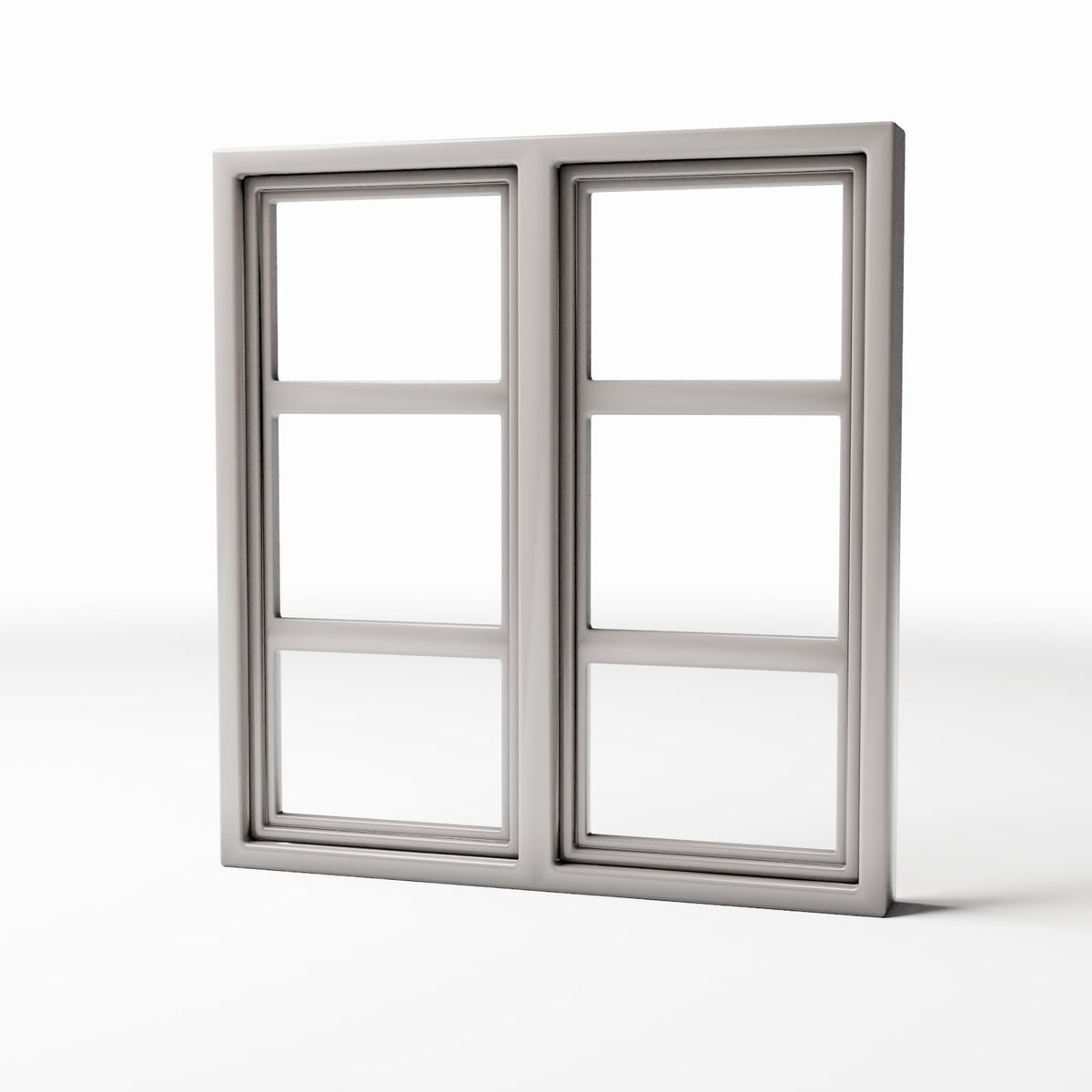 Diorama model-building product photo 0: Diorama Building: Two-Leaf Muntin Window (Ref. 1215D)