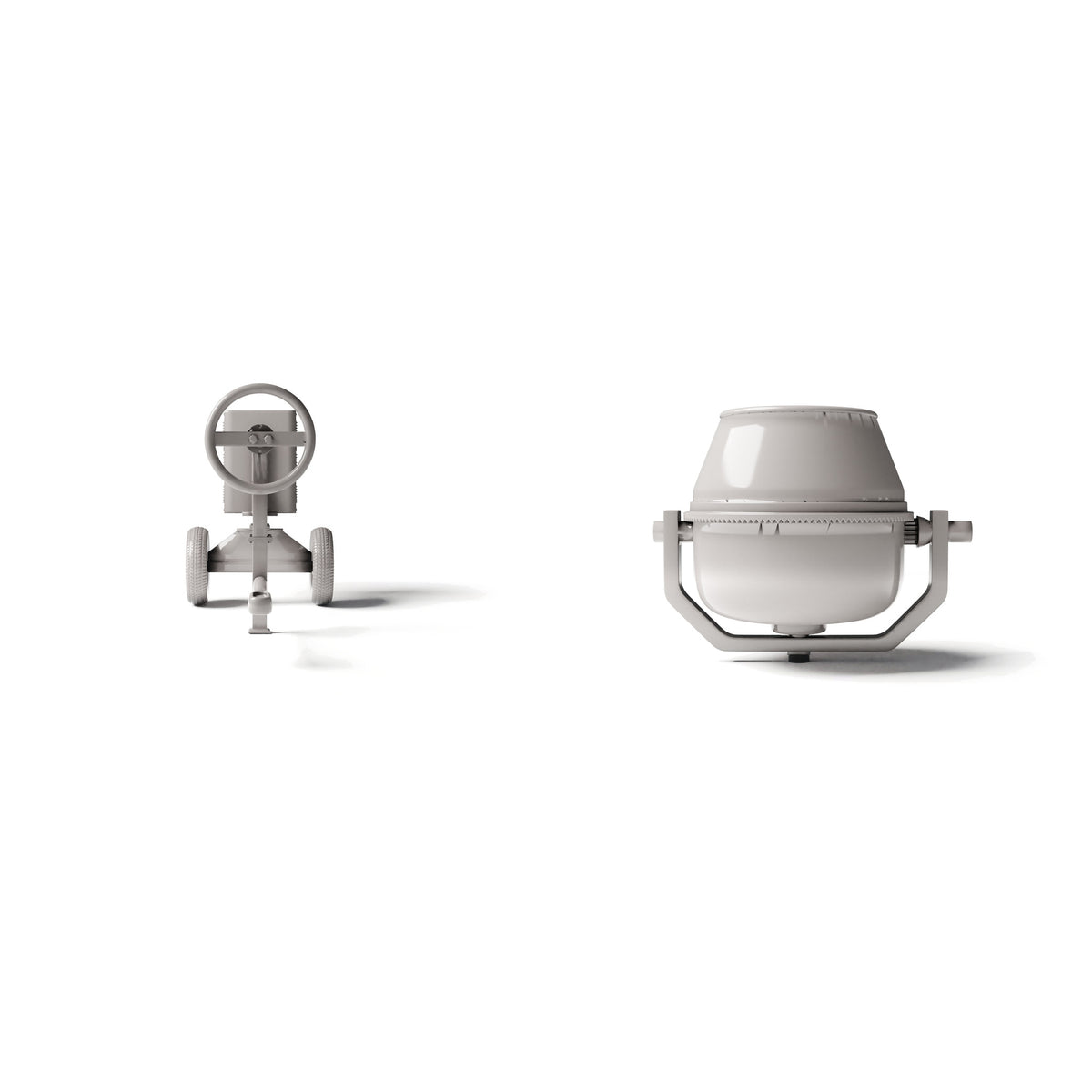 Diorama model-building product photo 2: Diorama infrastructure: concrete mixer assembly (Ref. 1227D)