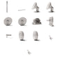 Diorama model building product photo 3: Diorama infrastructure: Mobile lighting mast assembly (Ref. 1229D)