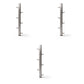 Diorama model building product photo 0: Diorama infrastructure: Round concrete pole with bolts as an assembly (Ref. 1234D)