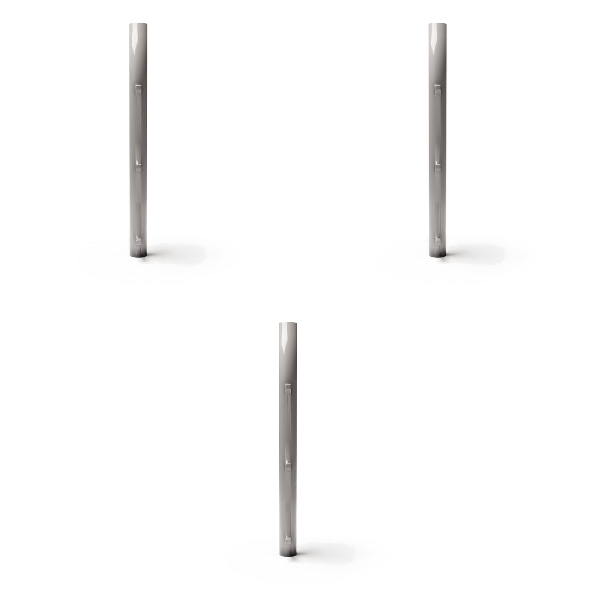 Diorama model building product photo 2: Diorama infrastructure: Round concrete utility pole with bolts as an assembly (Ref. 1234D)