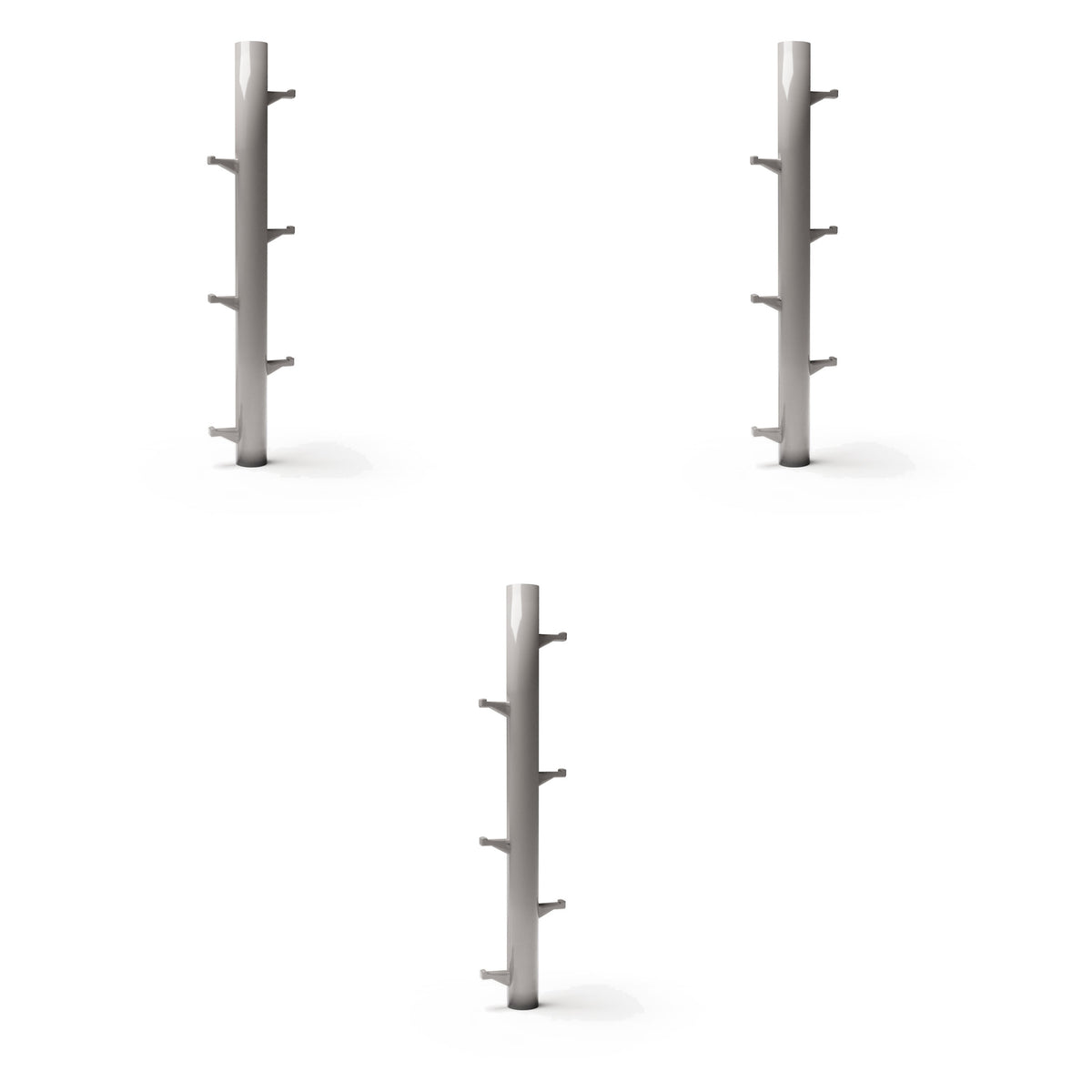 Diorama model-building product photo 3: Diorama infrastructure: Round concrete pole with bolts as an assembly (Ref. 1234D)