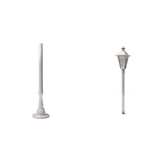 Diorama model-building product photo 0: Diorama infrastructure: Antique street lamp post Type D as an assembly (Ref. 1244D)