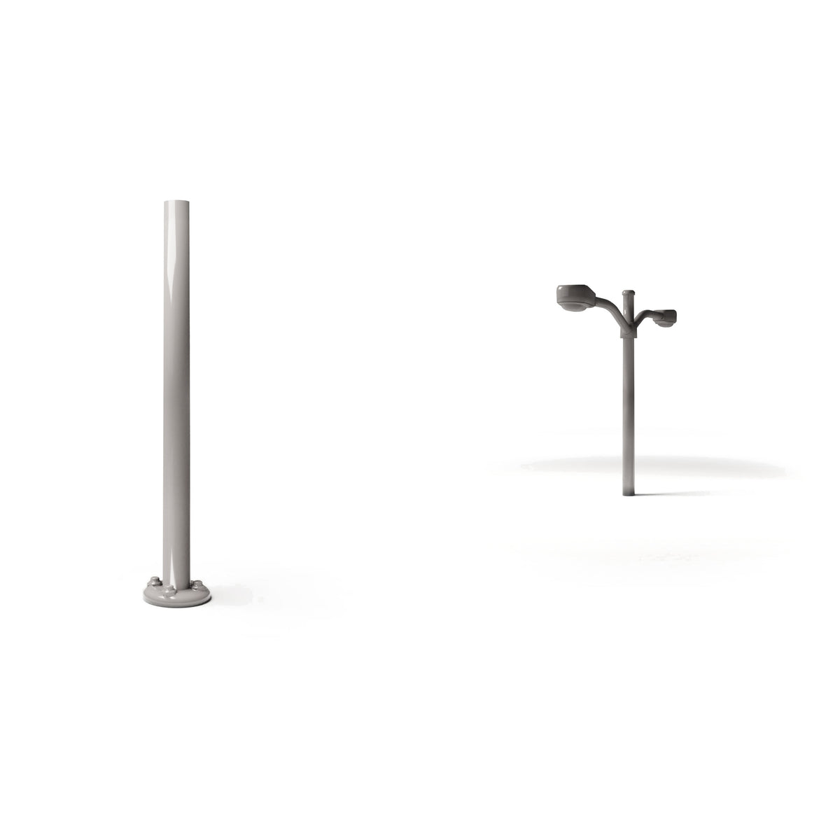 Diorama model building product photo 0: Diorama infrastructure: double street lamp assembly (Ref. 1247D)