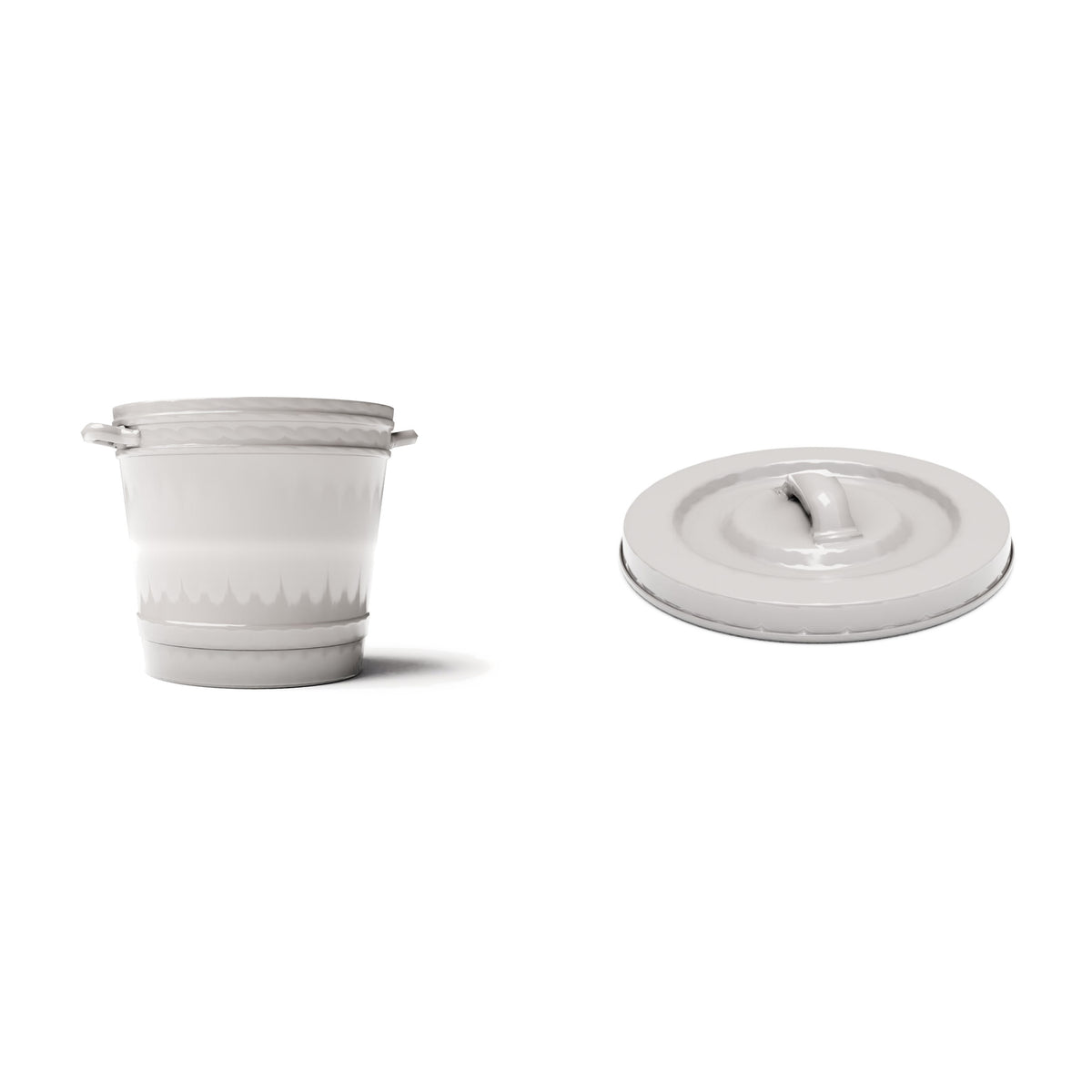 Diorama model-making product photo 3: City diorama: lidded rubbish bin (Ref. 1250D)