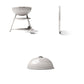 Diorama modelling product photo 2: Garden diorama with round kettle grill and cooking grate (Ref. 1254D)