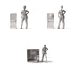 Diorama model-building product photo 1: Military diorama: large open gun cabinet assembly (Ref. 1260D)
