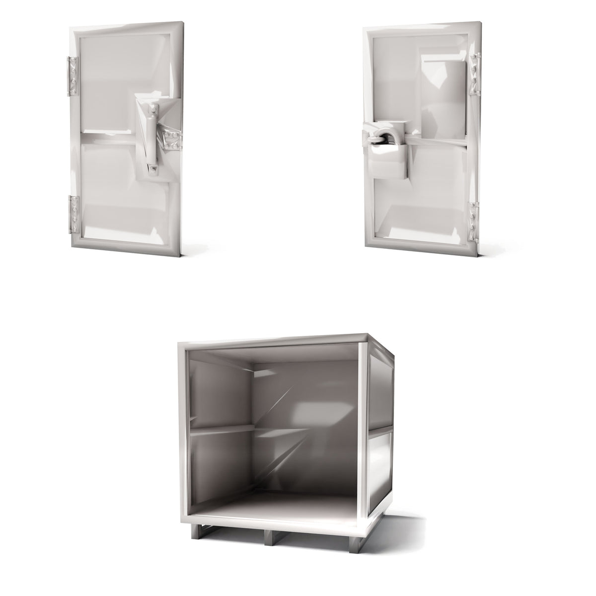 Diorama model building product photo 0: Military diorama: Small open gun cabinet as an assembly kit (Ref. 1262D)