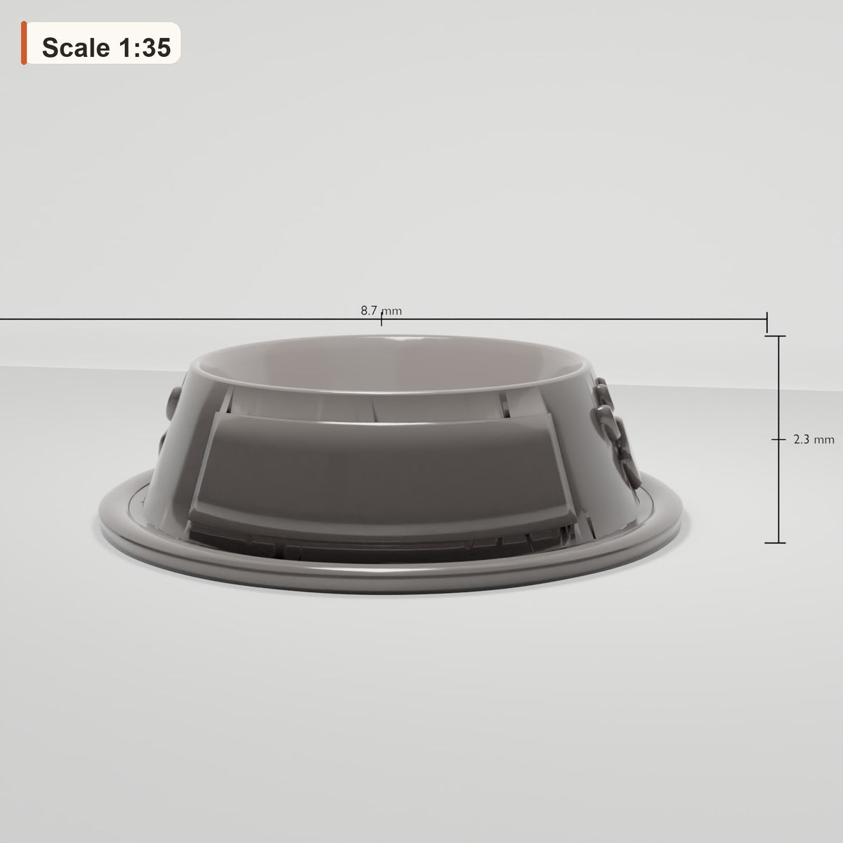 MyPortal 126 1: Kitchen Diorama: Dog Bowl (Ref. 126D)