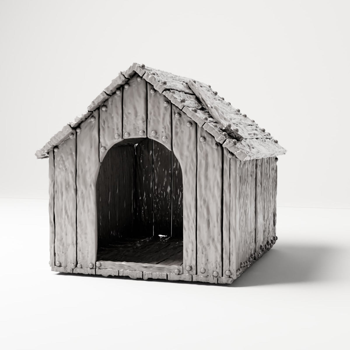 MyPortal 127 0: Diorama Terrain: Weathered Doghouse (Ref. 127D)