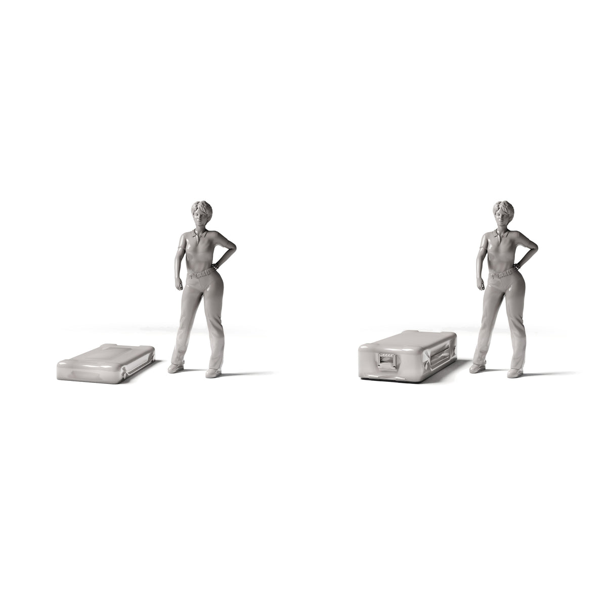 Diorama Model Building Product Photo 1: Diorama Storage & Transport: Military Crate Type E06 Assembly (Ref. 1281D)