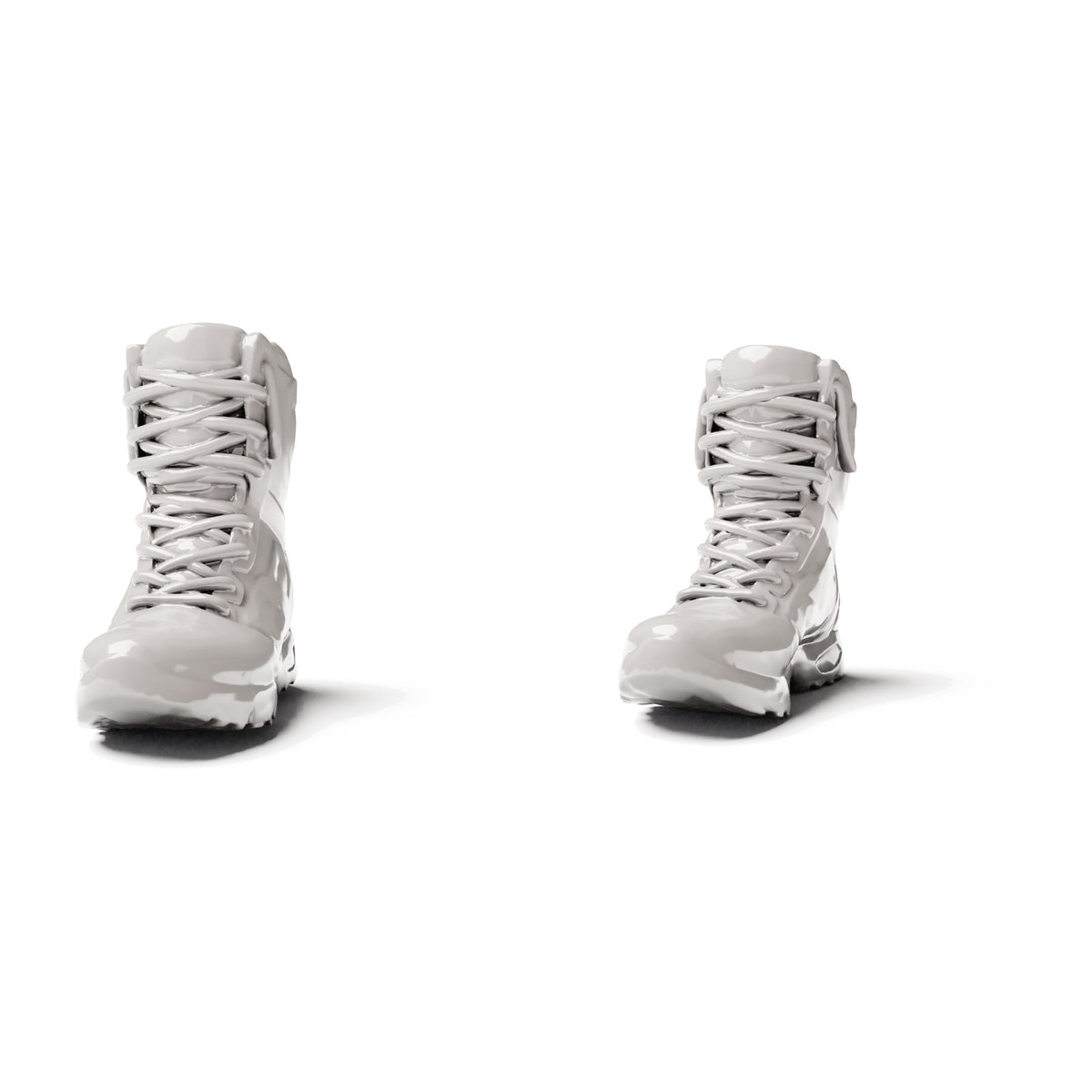 Diorama scale-model product photo 0: Military diorama: Pair of modern combat boots (Ref. 1289D)