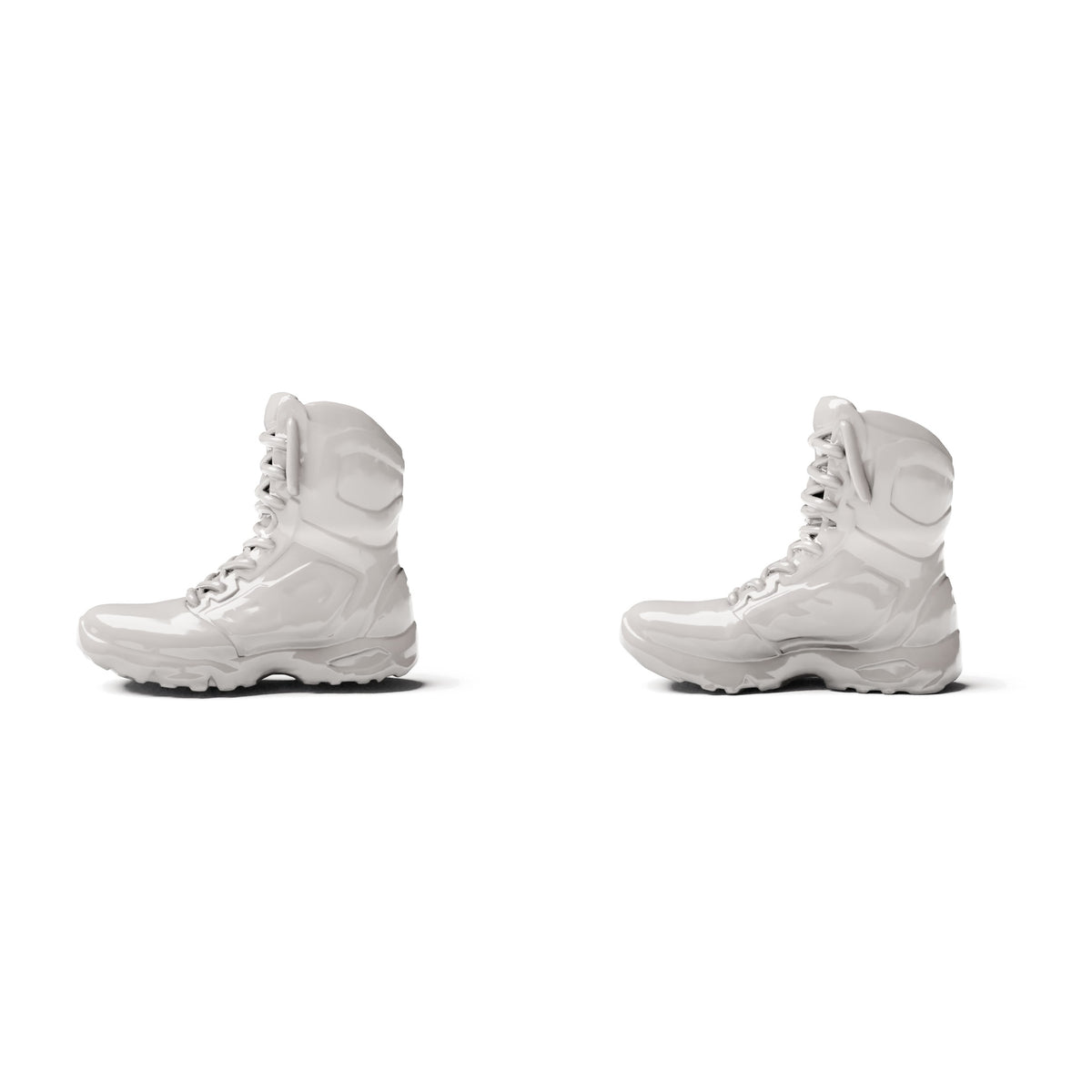 Diorama model-building product photo 2: military diorama: pair of modern combat boots (Ref. 1289D)