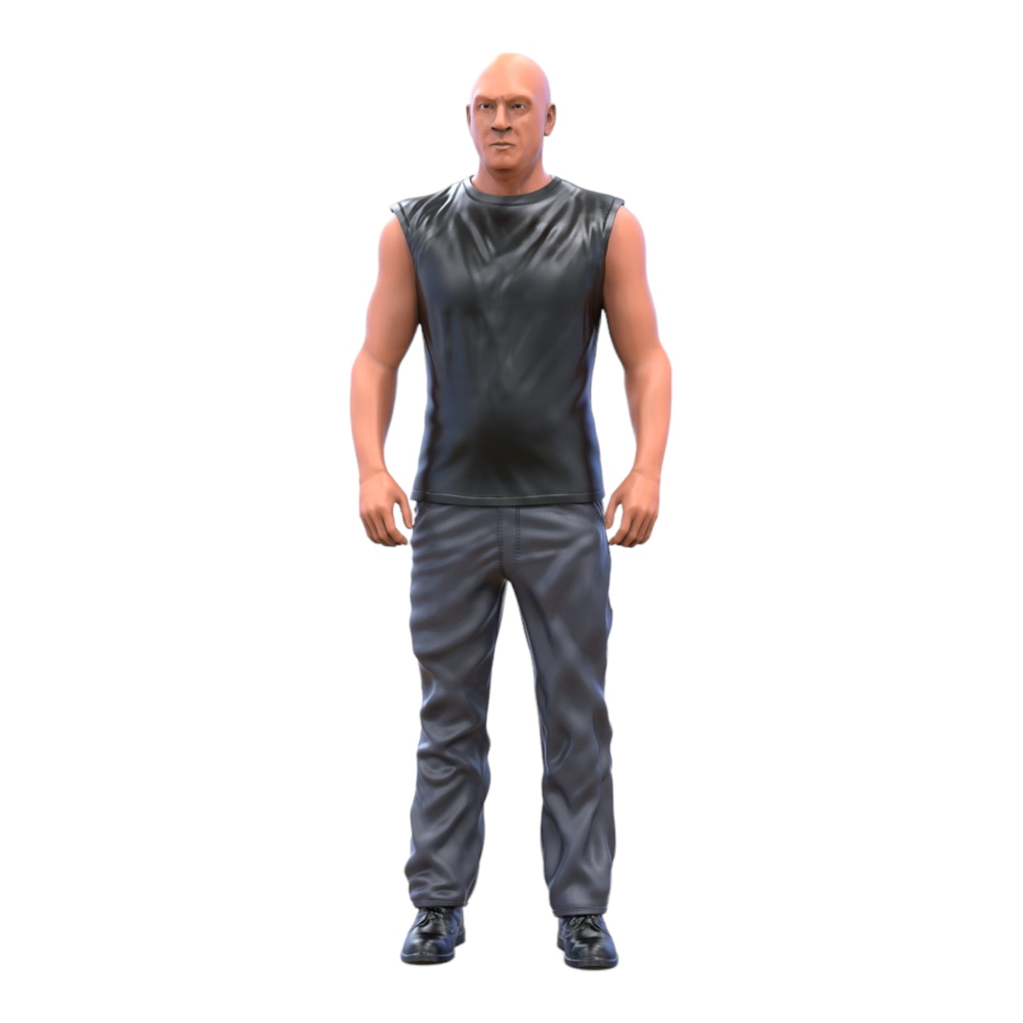 Product photo diorama and model building miniature figure: Racer 2