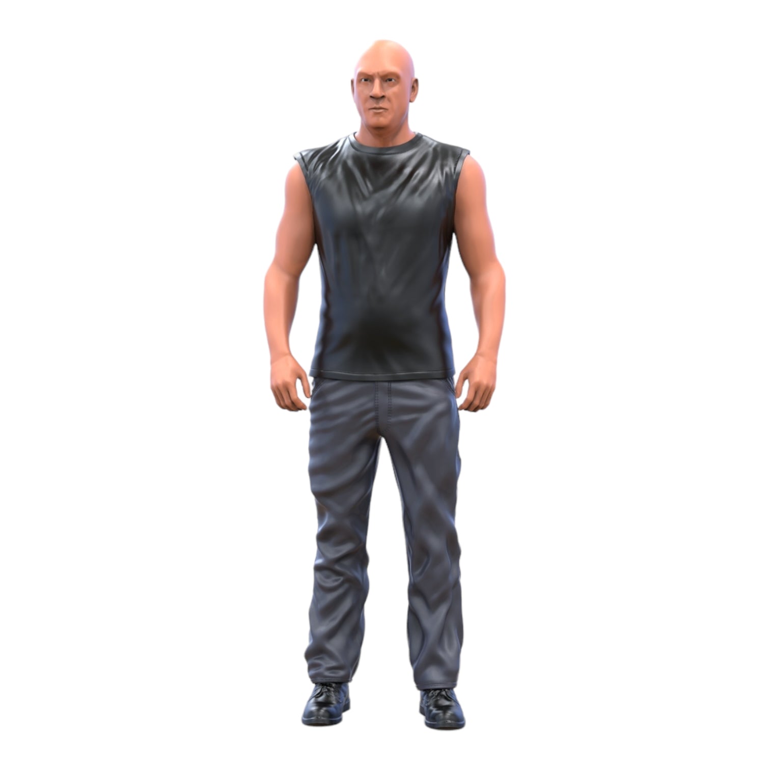 Product photo diorama and model building miniature figure: Racer 2