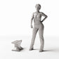 Diorama Modellbau Produktfoto 1: Diorama Werkstatt: Schmiedeamboss als Diorama-Werkzeug (Ref. 1294D)