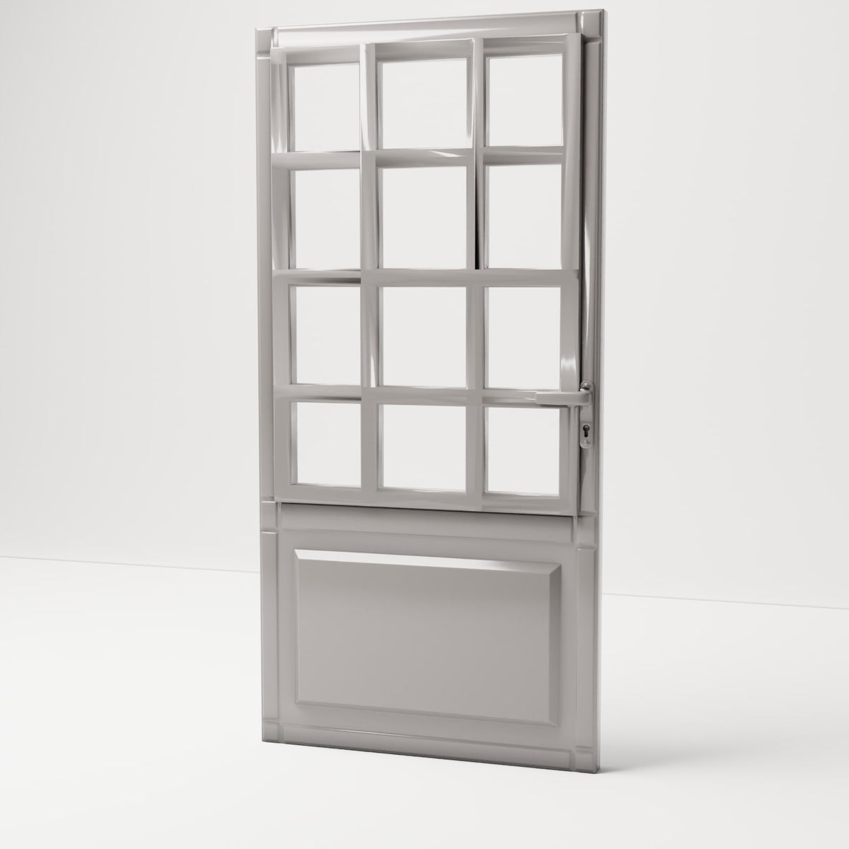 MyPortal 129 0: Diorama building details: Classic door with muntin window (Ref. 129D)