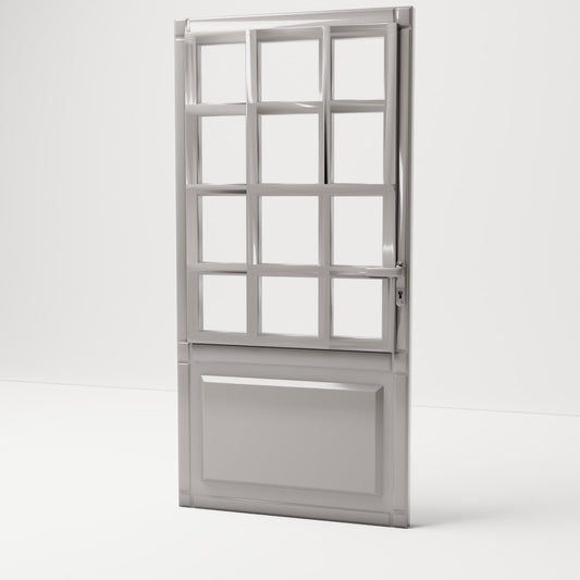 MyPortal 129 0: Diorama building details: Classic door with muntin window (Ref. 129D)