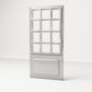 MyPortal 129 0: Diorama Gebäudedetails: Klassische Tür mit Sprossenfenster (Ref. 129D)