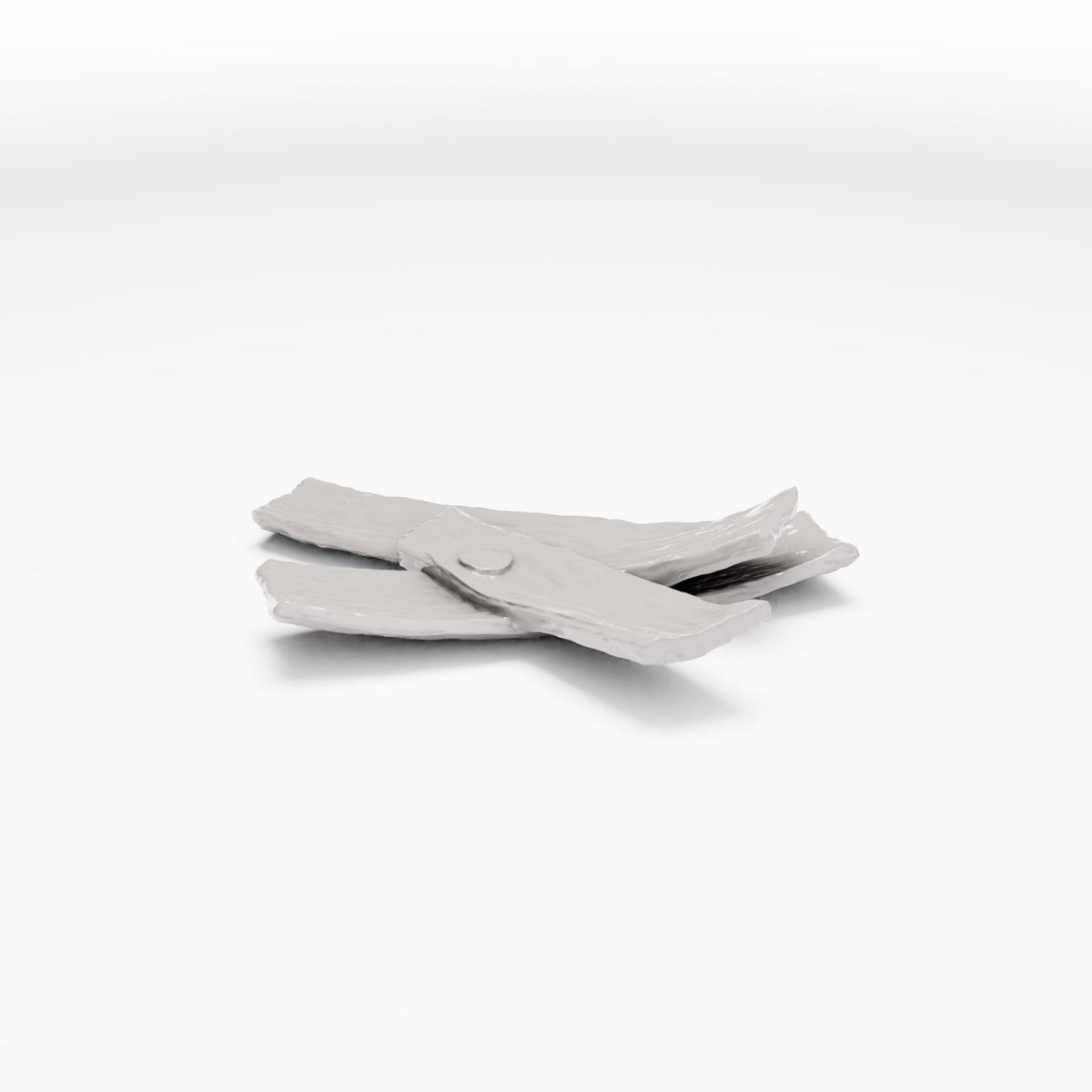 Diorama model-building product photo 3: Diorama Supplies: Broken Miniature Barrel (Ref. 1303D)