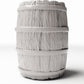 Diorama model-building product photo 2: Diorama Supplies: Large Wooden Barrel Miniature (Ref. 1306D)