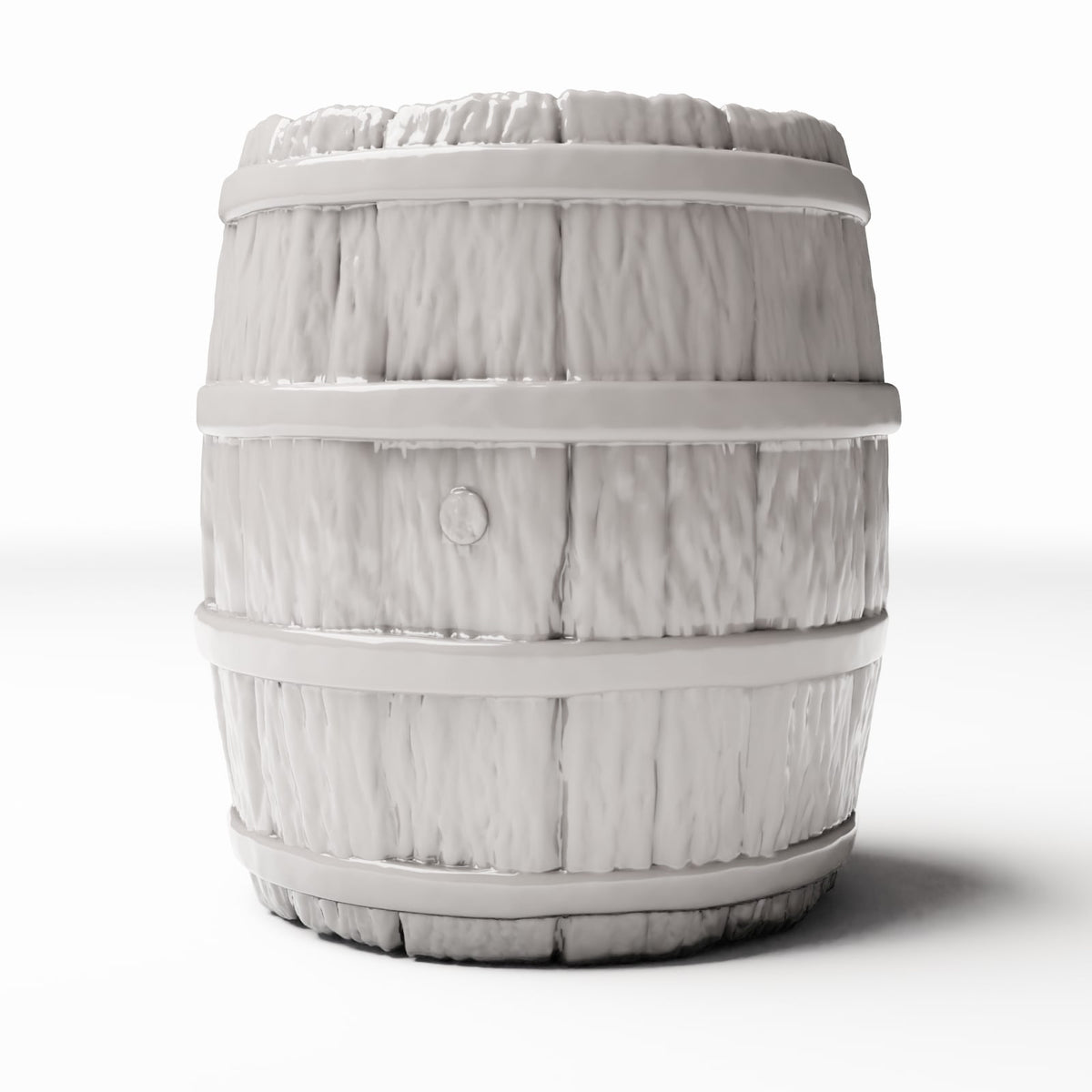 Diorama model-building product photo 3: Diorama Supplies: Rustic Miniature Barrel with Open Rim (Ref. 1309D)