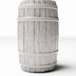 Diorama model-building product photo 0: Diorama Supplies: Miniature Barrel with Lid (Ref. 1310D)