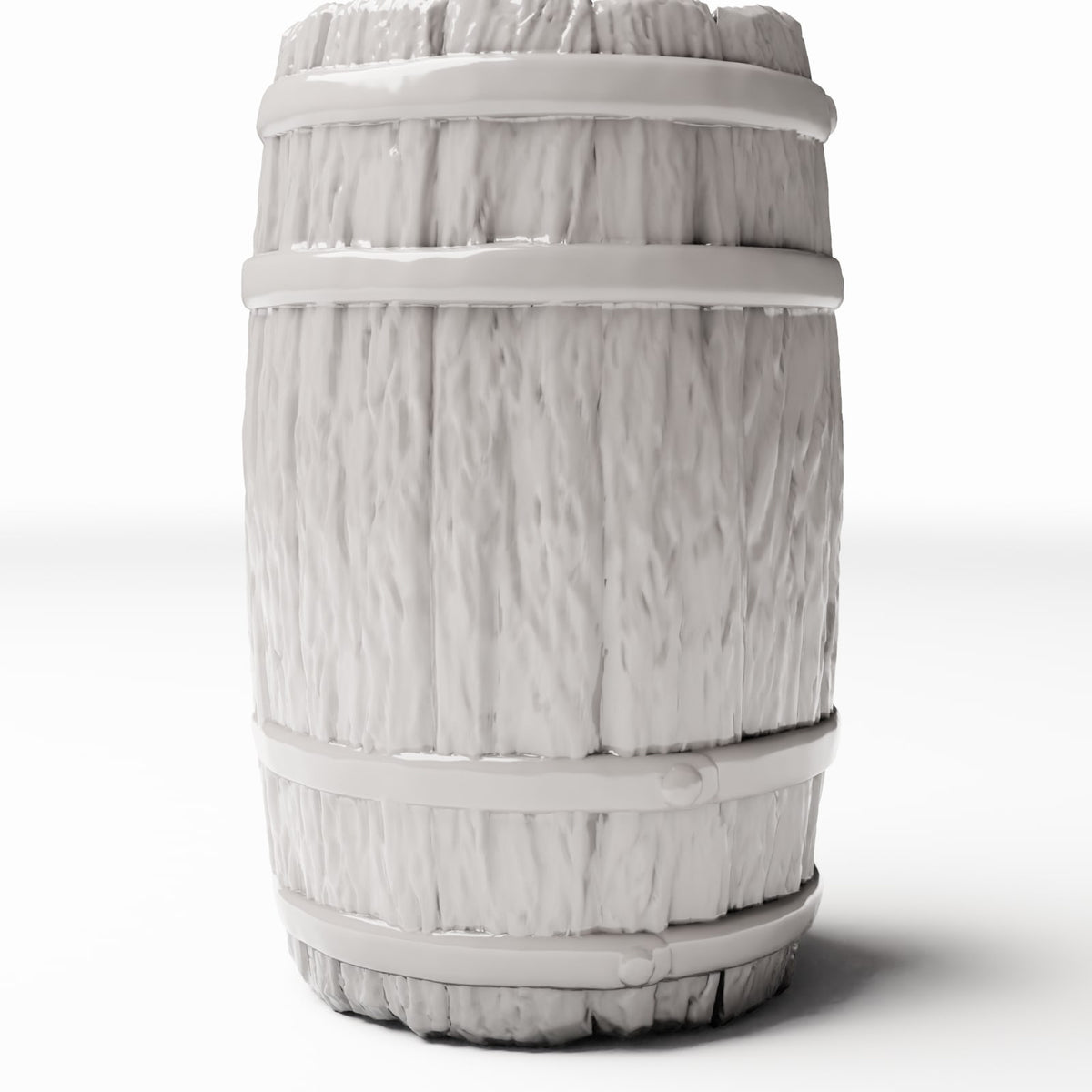 Diorama model-building product photo 2: Diorama Supplies: Miniature Barrel with Lid (Ref. 1310D)