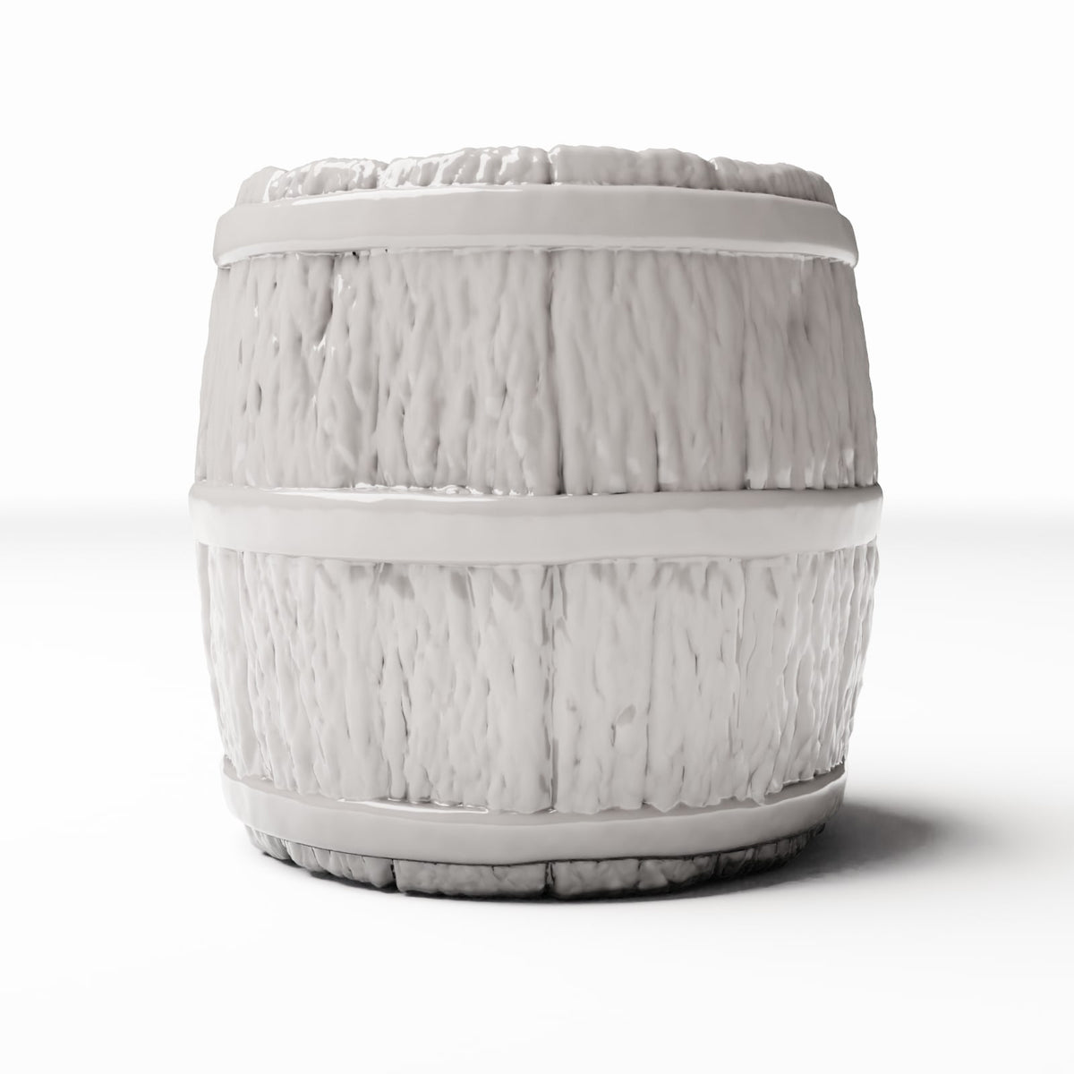 Diorama model-building product photo 3: Diorama Supplies: Rustic Miniature Wooden Barrel (Ref. 1313D)