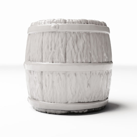Diorama model-building product photo 0: Diorama Supplies: Open Wooden Barrel Miniature (Ref. 1314D)