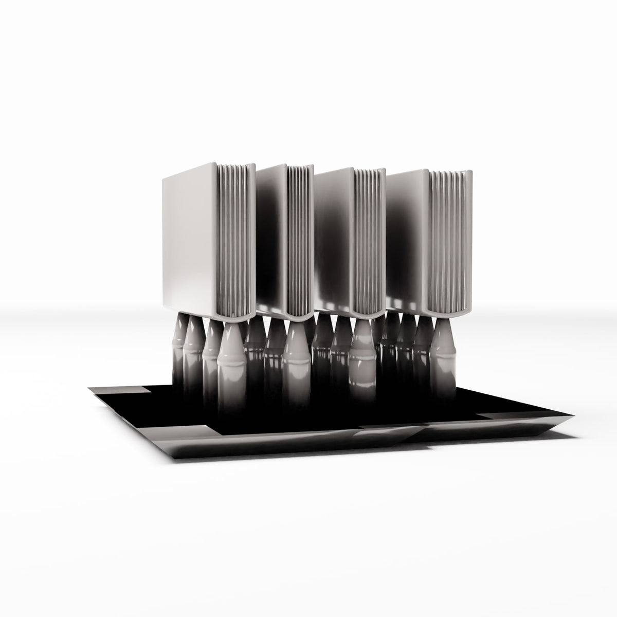 Diorama model-building product photo 3: Diorama Furniture: Book Stack with Supports as Miniature Furniture (Ref. 1315D)